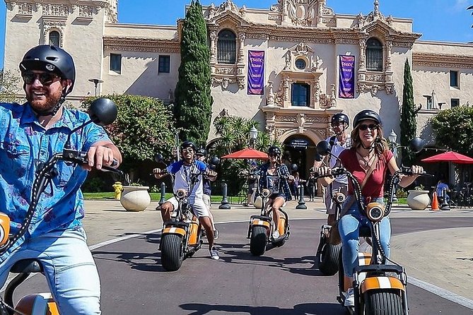 1 Hour GPS Guided Scooter Tour: Harbor/Gaslamp Quarter - A fast introduction to San Diego by electric scooter