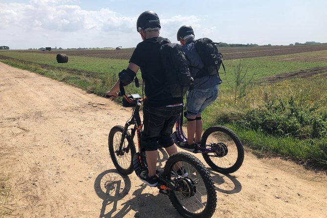 "100% emotion" ride on an all-terrain electric scooter - Two and a half hours through rural Normandy