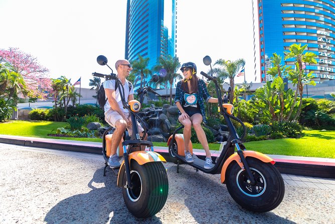 1Hr GPS Self Guided Scooter Tour: Harbor/Gaslamp Quarter - Little Italy and Seaport Village