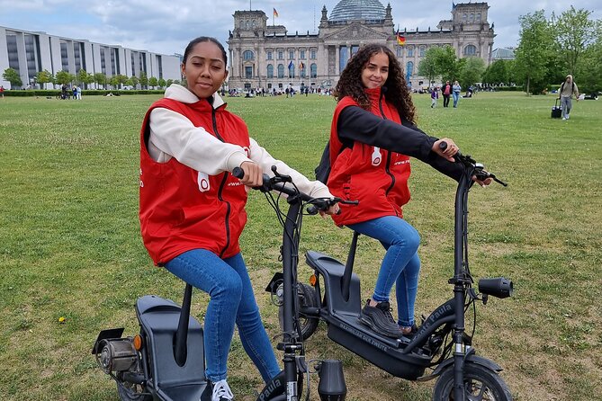 3-H E-scooter Sightseeing Tours in Berlin - The Holocaust Memorial and thoughtful sightseeing