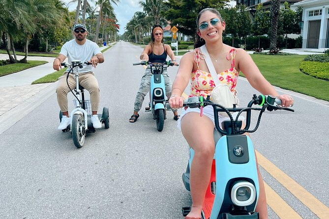90 Minute Guided Moped Tour in Naples Florida - Cambier Park and downtown Naples