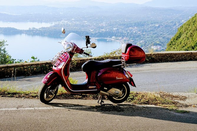 Above & Beyond Palaiokastritsa Corfu Vespa Scooter Tour - Kaiser’s Throne at Pelekas