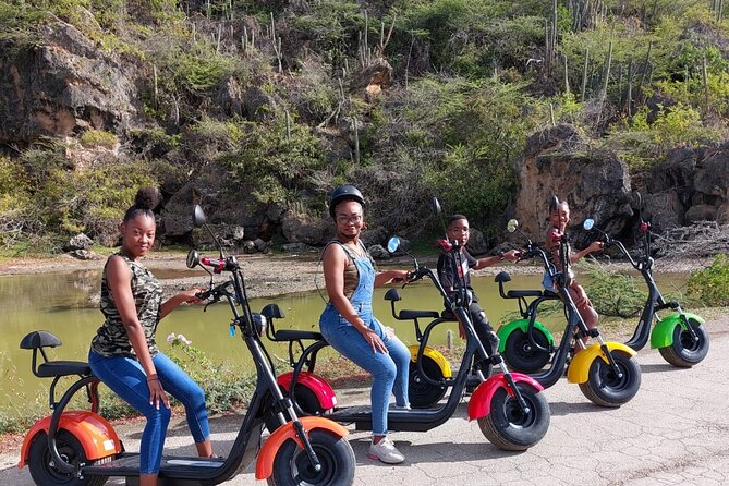 Adventurous eScooter Tour Activities in Curacao - Tugboat Beach and the underwater wreck