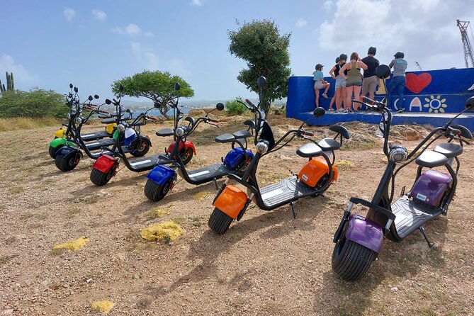 Adventurous eScooter Tour Activities in Curacao - Getting comfortable with the eScooter