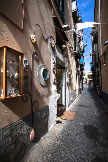 Amalfi Coast Full-Day Private Vintage Vespa Tour - Praiano and Furore show the coast from the road