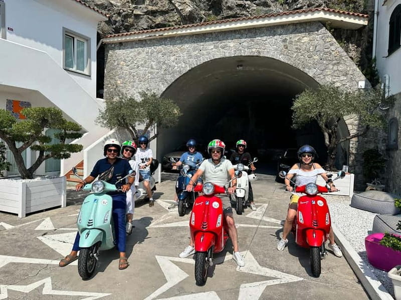 Amalfi Coast: Vespa Tour of Amalfi, Ravello, and Positano - Amalfi and Atrani: the central coastal stop