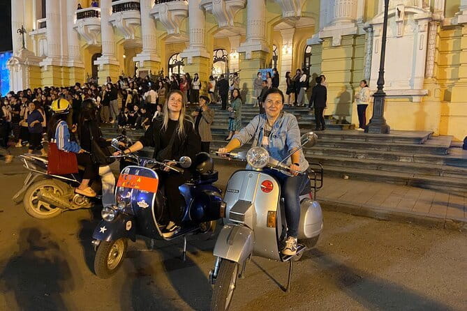 Amazing Vespa Night Tour For Food Lover - Why a Vespa is a smart way to see Hanoi at night