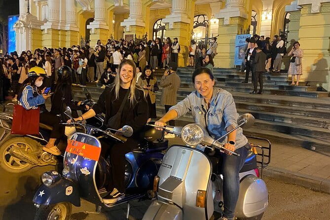 Amazing Vespa Night Tour For Food Lover - Starting at St. Joseph’s Cathedral