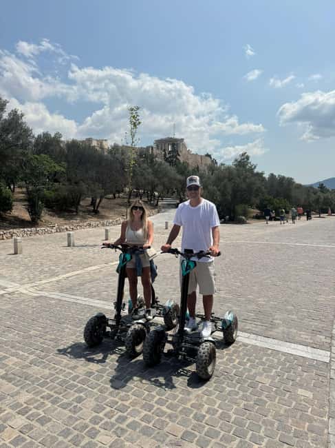 Ancient Athens Electric ATV Scooter Tour - The Acropolis and the Odeon of Herodes Atticus