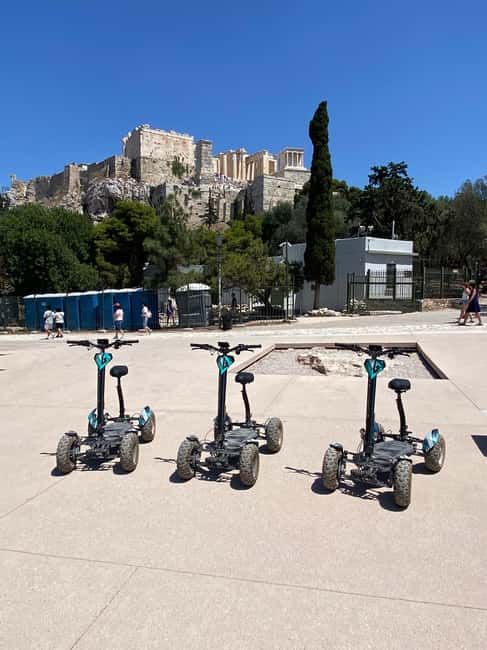 Ancient Athens Electric ATV Scooter Tour - Pnyx, where public debate took shape