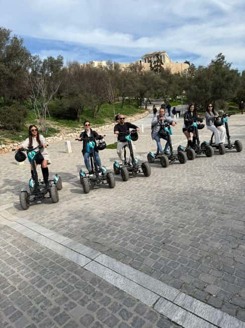Ancient Athens Electric ATV Scooter Tour - Returning through Plaka