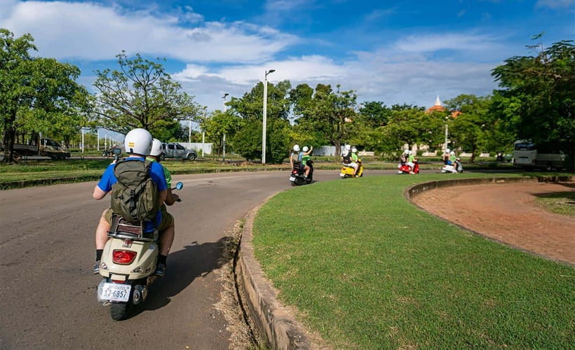 Angkor Wat: Guided Vespa Tour / Tuk Tuk or Car - Quiet trails are the tour’s real advantage