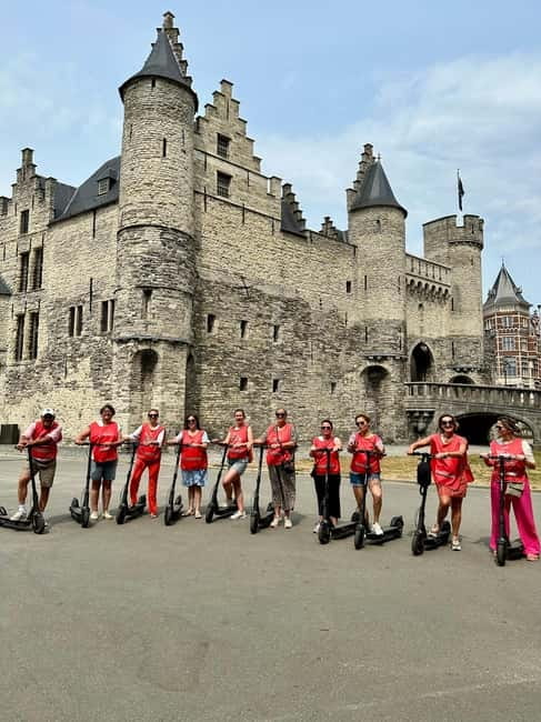 Antwerp: The Big Five City Highlights E-kickscooter Tour - Big points before you book