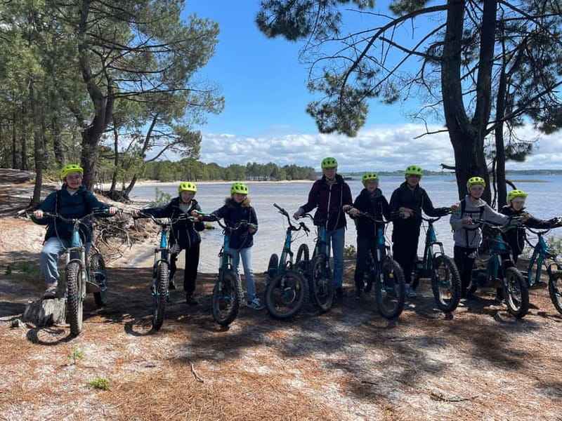 Arcachon Bay: electric scooter ride with varied routes. - The Discovery route: an easy introduction in 1 hour 20 minutes