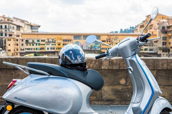 Around Florence Hills: App‑Guided e‑Vespa Tour + Wine&Food - Leaving Florence by electric Vespa