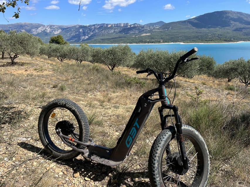 Around the Lake of Verdon : Guided electric scooter rides - Should you book the Lake Sainte-Croix scooter tour?