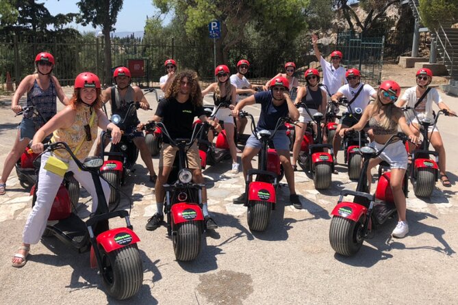 Athens Acropolis Official E-Scooter Guided Tour Fat E-Bike - National Observatory and St. Marina Church