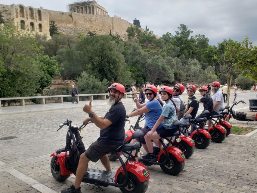 Athens: Award-Winning Acropolis Guided e-Scooter Tour - Thissio, Agia Marina, and the Temple of Hephaestus