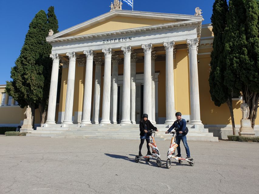 Athens: Guided City Tour on an Electric Trikke Scooter - Temple of Olympian Zeus and Hadrian’s Arch