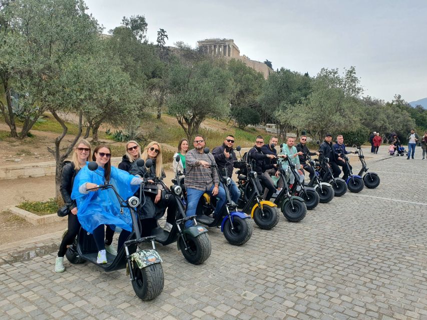 Athens: Premium Guided E-Scooter Tour in Acropolis Area - What the two-hour format really gives you