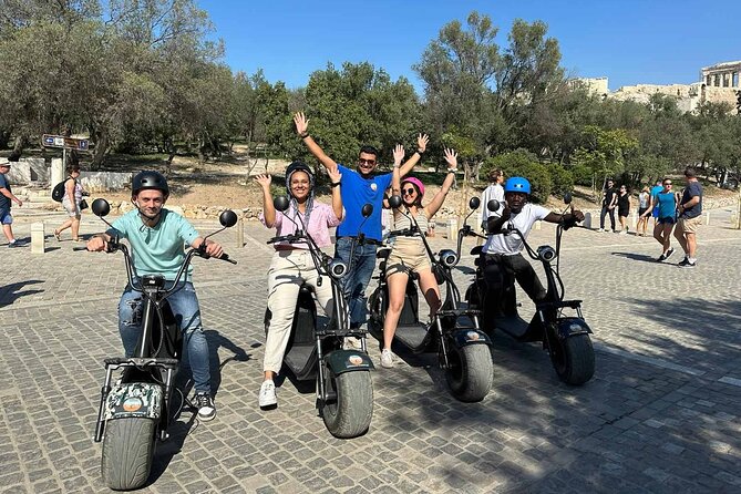 Athens: Premium Guided E-Scooter Tour in Acropolis Area - The National Observatory and a secret viewpoint