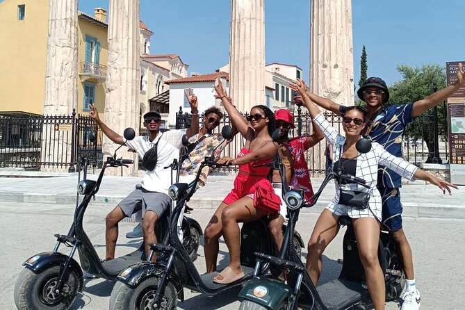 Athens: Premium Guided E-Scooter Tour in Acropolis Area - Philopappou Hill and the Prison of Socrates