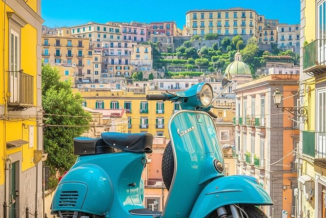 Audioguided Vespa Tour of Naples (Vespa with driver) - Fontana del Sebeto and the turn toward Posillipo