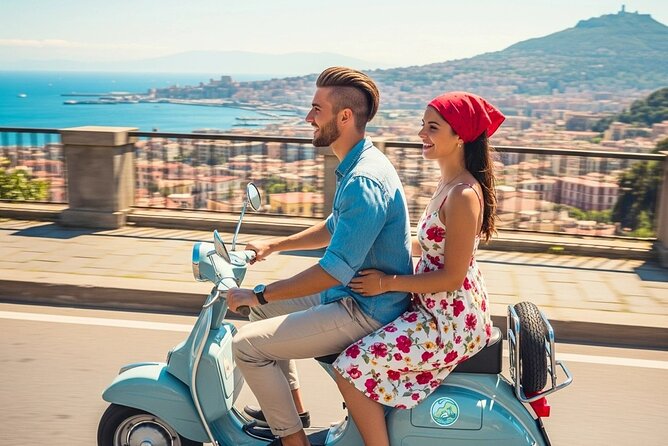 Audioguided Vespa Tour of Naples (Vespa with driver) - Pickup, private groups, and the $180.62 price