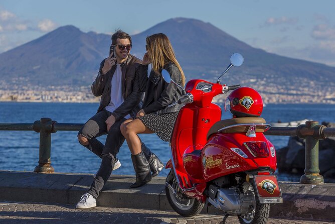 Audioguided Vespa Tour of Naples (Vespa with driver) - Castel dell’Ovo and Borgo Marinari by the bay