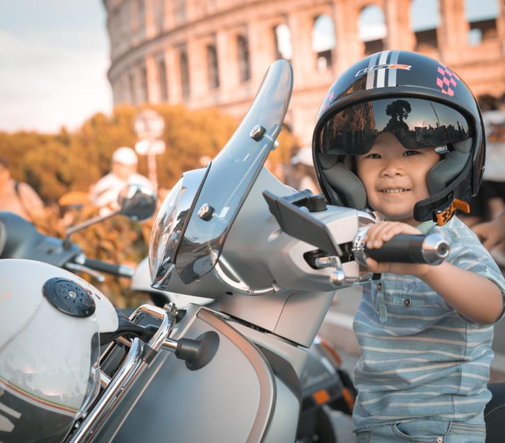 Authentic Rome Vespa Tour /See the Eternal City Like a Local - A passenger seat for seeing Rome quickly
