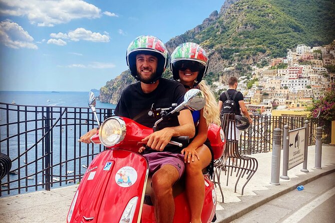 Authentic Vespa Tour of Amalfi Coast : Positano & Ravello visit - Furore shows the coast at its most dramatic