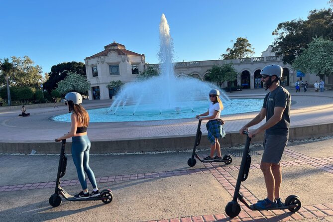 Balboa Park Electric Scooter Tour with Pictures - Meeting Jesse at Sixth Avenue