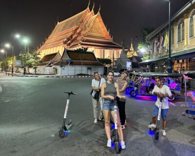 Bangkok By Night by Electric Scooter &/or Bike
