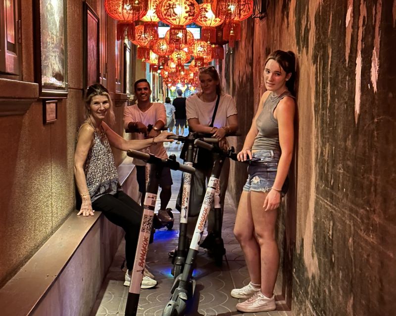Bangkok By Night by Electric Scooter &/or Bike - Pak Khlong Talat, the flower market opportunity