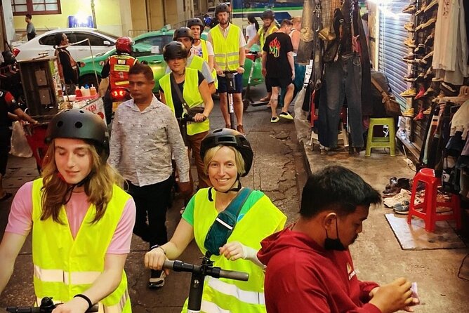 Bangkok by Night with Escooter &/or Bike - Democracy Monument and the Iron Temple