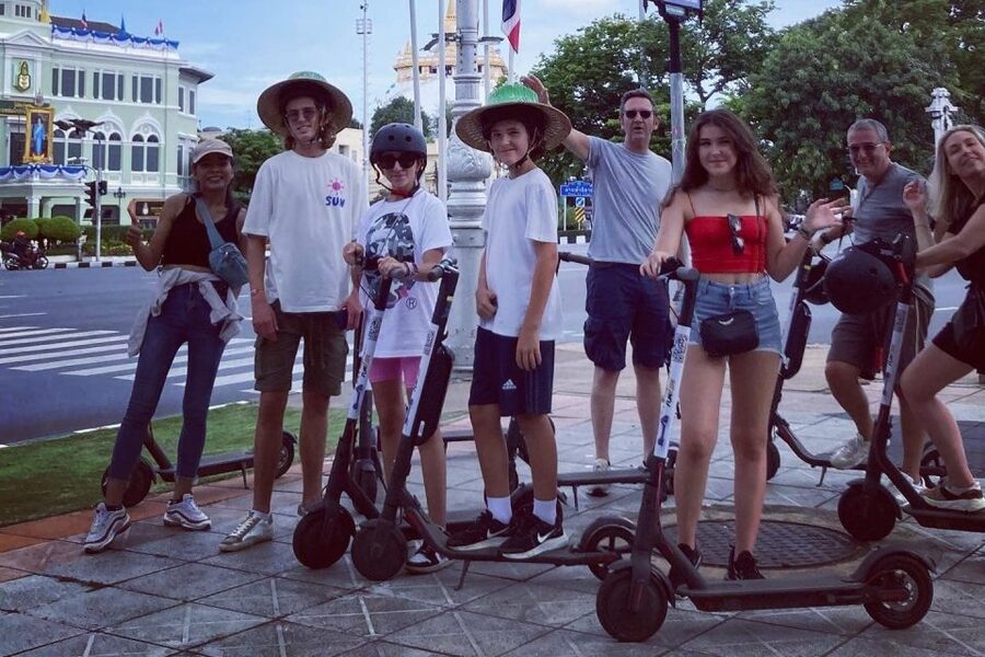 Bangkok : Old City Guided E-Scooter &/or Bike Tour - Phra Sumen Fort and riverside Bangkok