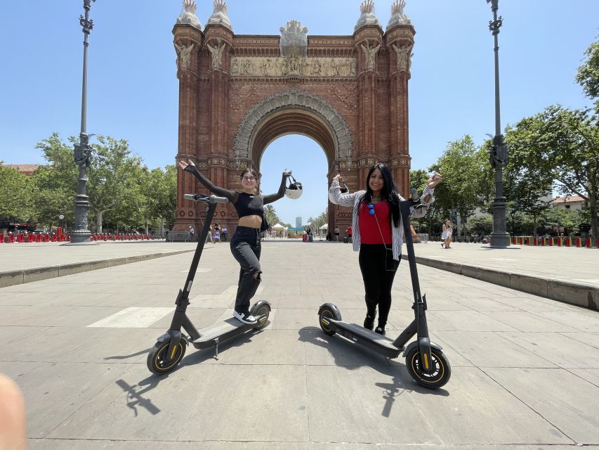 Barcelona: 2-Hour e-Scooter Tour - Key points to know before you book