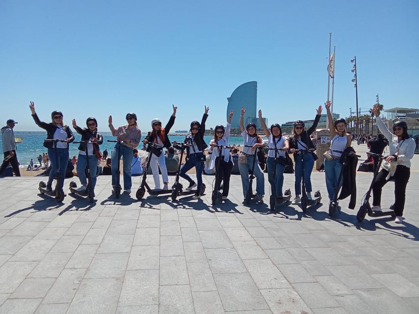 Barcelona: e-scooter and Bike tour - Why two wheels work well in Barcelona