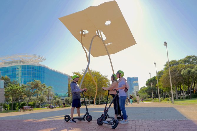 Barcelona Electric Scooter Tour - The Olympic waterfront and Barceloneta
