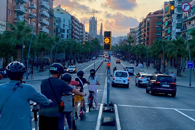 Barcelona Panoramic Escooter or E-Bike Tour - Meeting near Jaume I in the old city
