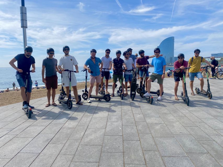 Barcelona: Private E-bike Tour or E-Scooter - Barceloneta Beach and the W Barcelona