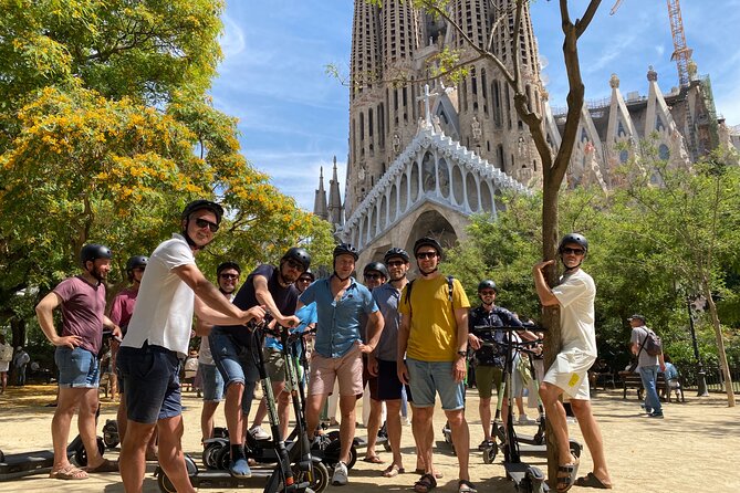 Barcelona Sagrada familia Electric Scooter or E-Bike Tour - What this Barcelona ride is really designed to do