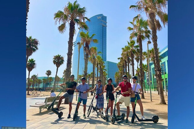 Barcelona Sagrada familia Electric Scooter or E-Bike Tour - The Monumental arena and Sagrada Família