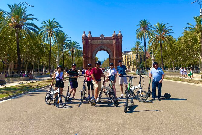 Barcelona Sagrada familia Electric Scooter or E-Bike Tour - Starting near Carrer del Regomir