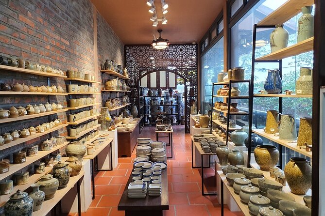 Bat Trang Ceramic Village Half-day Vespa Tour from Hanoi - Making your own cup, bowl, or plate