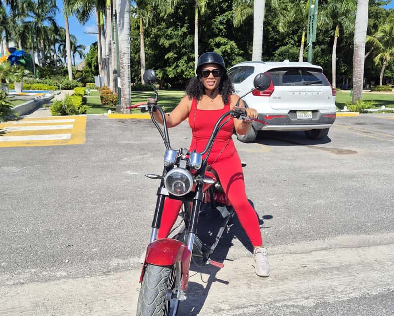 Bavaro Punta Cana: City Tour with Harley models E-Scooters - The guides shape the experience