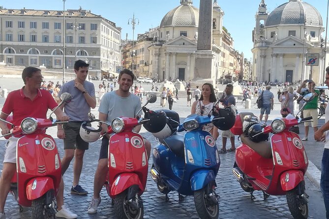 Beautiful Roma Tour on Vespa with Driver - Spanish Steps and the Pincio view