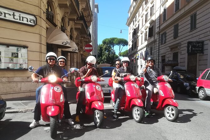 Beautiful Roma Tour on Vespa with Driver - Trastevere, Roman ruins, and city streets