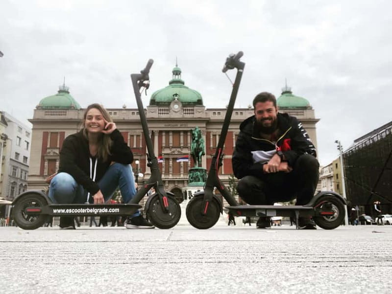 Belgrade Essentials E Scooter tour - Riding through Belgrade’s historic center