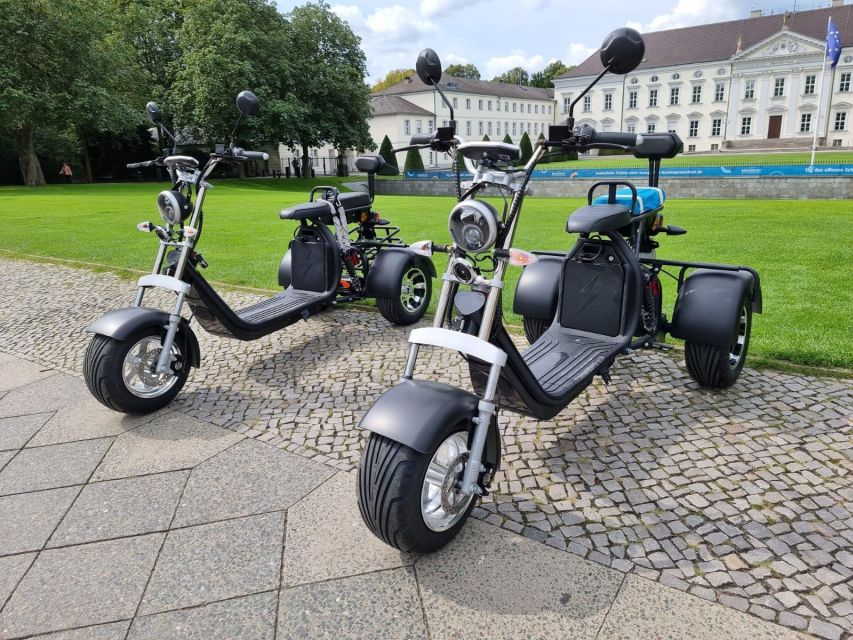 Berlin: 3-Hour Guided Small Group Fat Tire E-Scooter Tour - Key points at a glance